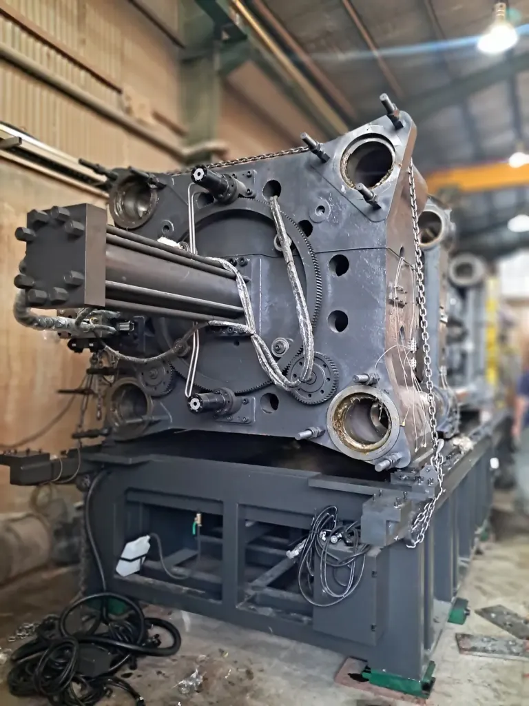 Relocation and commissioning of a 1,250-ton Lisong machine — 3