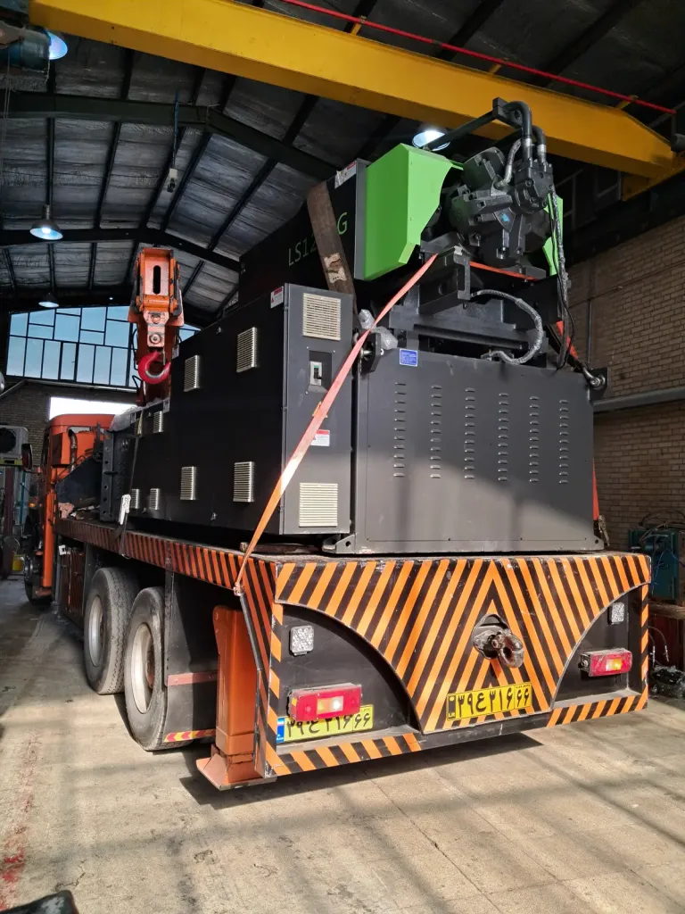 Relocation and commissioning of a 1,250-ton Lisong machine — 4