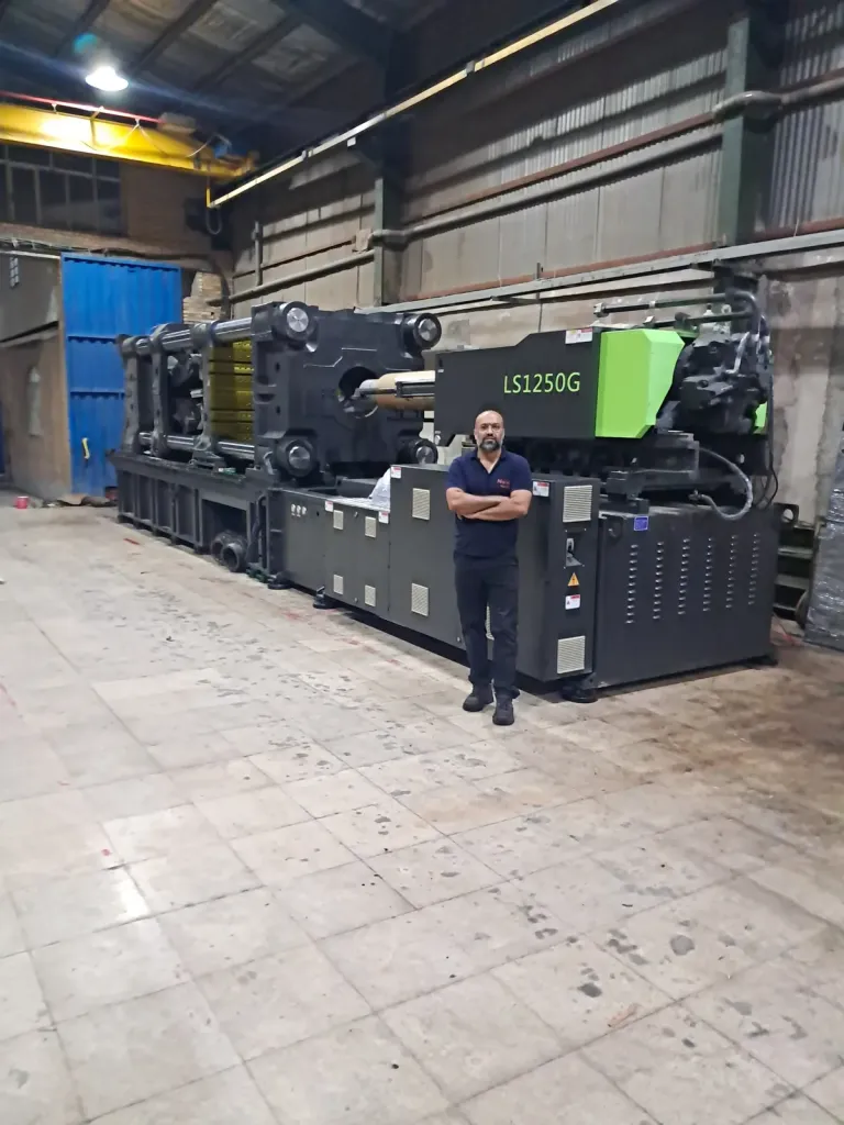 Relocation and commissioning of a 1,250-ton Lisong machine — 6