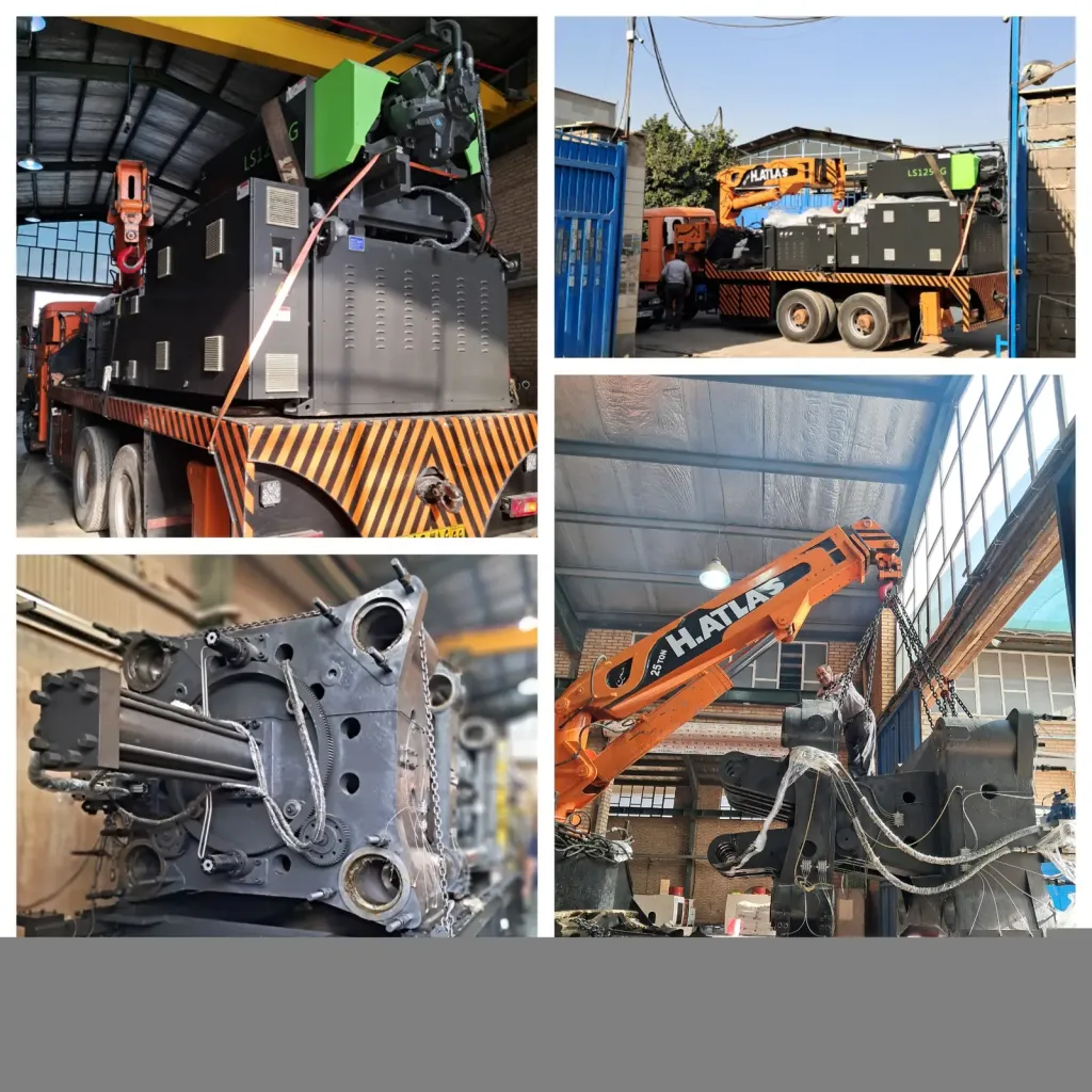 Relocation and commissioning of a 1,250-ton Lisong machine — 8