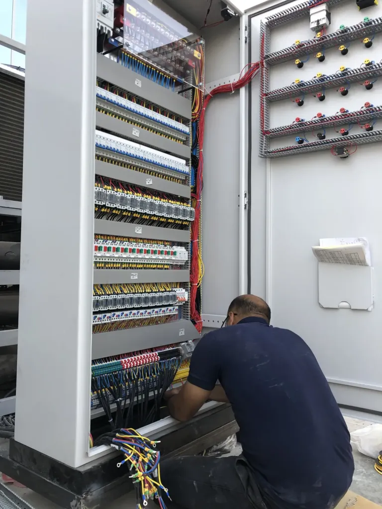 120-ton shell-and-tube chiller fabrication