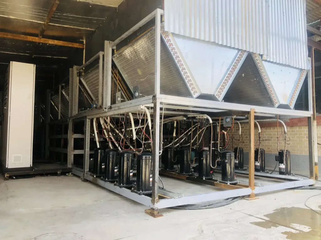 120-ton shell-and-tube chiller fabrication — 5