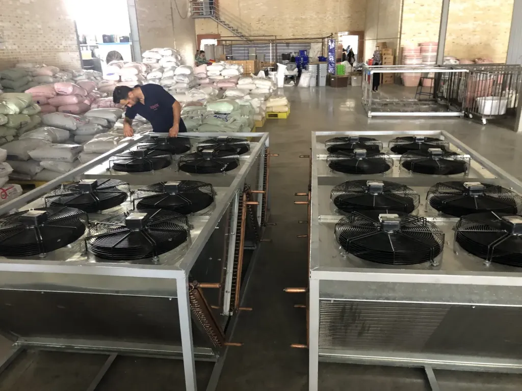120-ton shell-and-tube chiller fabrication — 6