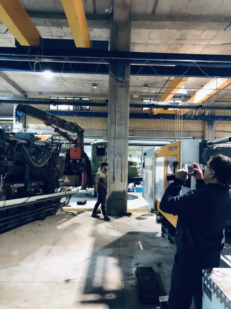 Installation of three heavy machines for Barazesh — 3