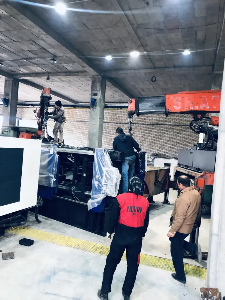 Installation of three heavy machines for Barazesh — 5